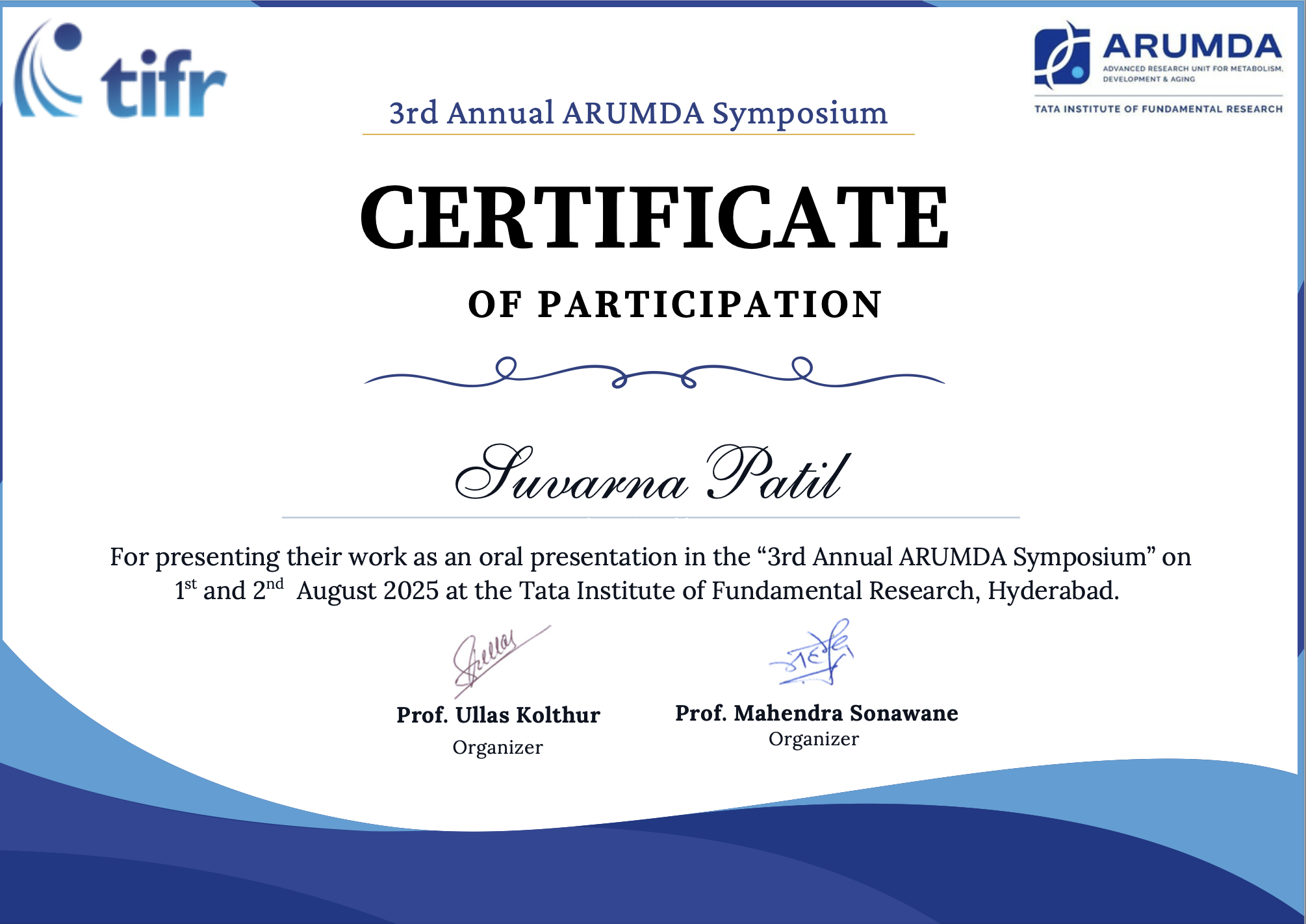 Dervan Cohort Project