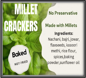 Millet Crackers